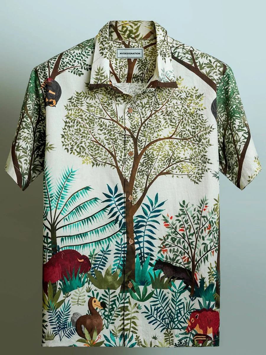 Craftcloth Lost Legacy Nature & Wildlife Premium Resort Shirt