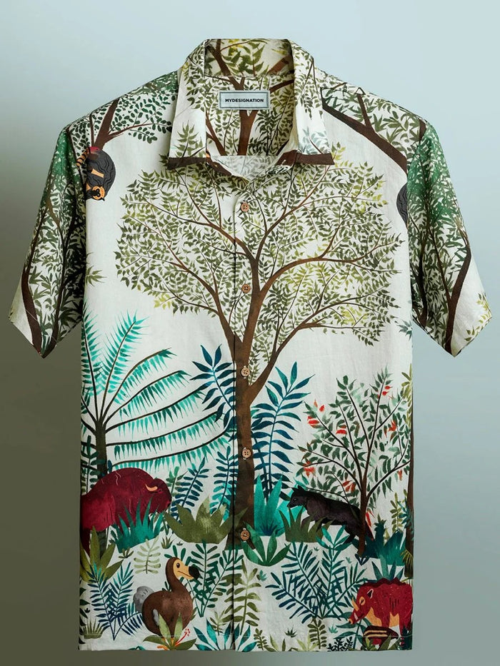 Craftcloth Lost Legacy Nature & Wildlife Premium Resort Shirt